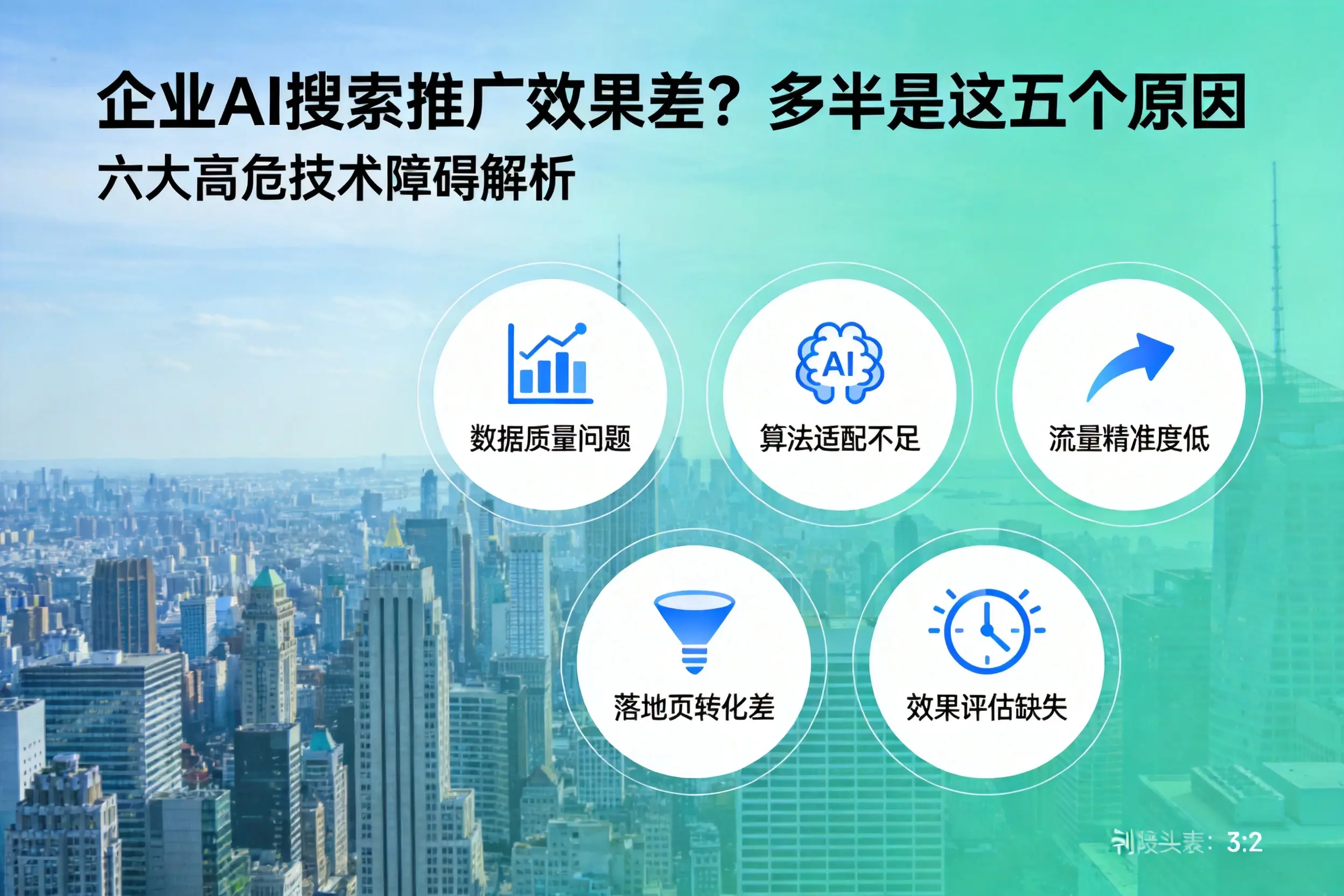理塘企业AI搜索推广效果差？多半是这五个原因